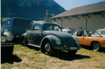 VW-Kfer LU 3967 am Kfer-Treffen in Chteau-d'Oex