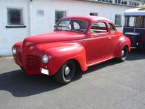 Leicht gechopptes Plymouth Coupe des Modelljahres 1941. Primers 4th run am 25.05.2017 in Krefeld.