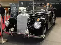 =MB 220 Cabriolet, Bj. 1952, konnte bei den Retro Classics Stuttgart im März 2017 geordert werden