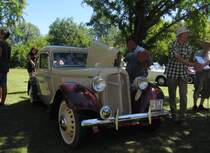 Adler Junior, gesehen auf der XII. Lotus Retro Mobil Concours d´Elegance im Urpark des Lotus Hotels, Juni, 2017.