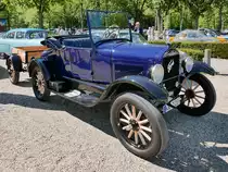 Auch ein Ford Modell T war auf dem Oldtimer-Treffen an der Rennbahn in Krefeld, 8.5.16