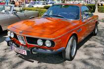 BMW E9, der Vorläufer der 6er-Reihe, auf dem Oldtimer-Treffen an der Rennbahn in Krefeld, 8.5.16