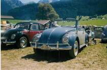 VW-Kfer FR 61'881 am Kfer-Treffen in Chteau-d'Oex