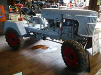 Kleinland Allrad 15, Allradackerschlepper aus Bayern, 1-Zyl.Motor mit 1400ccm und 15PS, Baujahr 1959, Traktormuseum Bodensee, Aug.2013