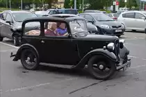 Austin Seven, aufgenommen auf einem Parkplatz im Norden von Luxemburg.  17.06.2017.