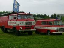 IFA W50L/LF und Barkas B1000 beim Treffen in Auerbach Rebesgrn