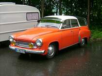 Wartburg 311 Camping beim Treffen in Auerbach Rebesgrn