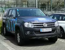=VW Amarok von  HTTP  steht auf dem Parkplatz der RettMobil 2017 in Fulda, Mai 2017