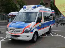 ASB Mercedes Benz Wünschewagen am 16.06.17 auf dem Hessentag in Rüsselsheim