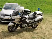 Bundeswehr Feldjäger BMW Motorrad am 16.06.17 auf dem Hessentag in Rüsselsheim