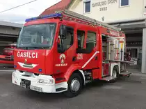 Renault 220 Gerätewagen der Feuerwehr im Stadtteil Rudnik in Ljubljana (04.05.2017)