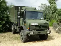 Bundewehr Mercedes Benz Unimog U3000 am 16.06.17 auf dem Hessentag in Rüsselsheim