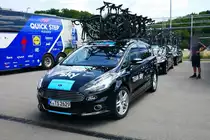 Ford Begleitfahrzeug des Team Sky am 17.6.17 vor dem Tour de Suisse Rennen in Schaffhausen.