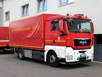 Feuerwehr Hanau Mitte MAN TGS Fahrschul LKW (Florian Hanau 1-68-1) am 18.06.17 beim Tag der Offenen Tür