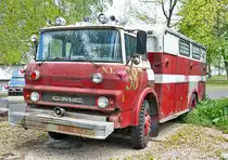 Ehemaliges GMC Rettungsfahrzeug des  Fire Department N.Y.387 in Bad Honnef - 30.04.2017