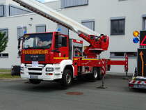 Feuerwehr Hanau Mitte MAN TGA TGM (Florian Hanau 1-38-1) am 18.06.17 beim Tag der Offenen Tür