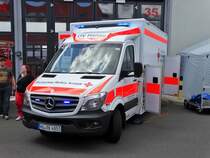 DRK Mercedes Benz Sprinter am 18.06.17 beim Tag der Offenen Tür der Feuerwehr Hanau