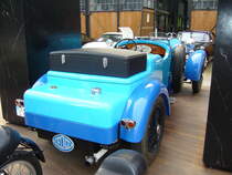 Heckansicht eines Delage D8L Open Tourer aus dem Jahr 1934. Clasic Remise Düsseldorf am 22.06.2017.