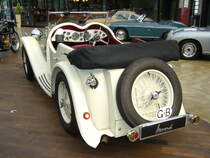 Heckansicht eines Wolseley Hornet. 1930 - 1936. Classic Remise Düsseldorf am 22.06.2017.