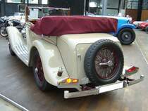 Heckansicht eines Talbot London AV105 aus dem Jahr 1934. Classic Remise Düsseldorf am 22.06.2017.
