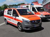 DRK Hanau Mercedes Benz Vito NEF am 18.06.17 beim Tag der Offenen Tür der Feuerwehr