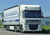 DAF XF Sattelzug im Industiegebiet Silberberg bei Euskirchen - 26.05.2017