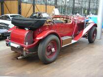 Heckansicht eines Delage D8 Open Tourer im Van den Plas Style von 1931. Classic Remise Düsseldorf am 22.06.2017.