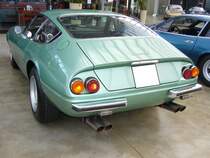 Heckansicht eines Ferrari 365GTB/4  Daytona  des Modelljahres 1969. Classic Remise Düsseldorf am 22.06.2017.