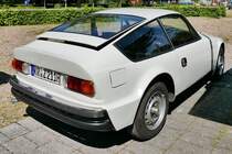 Alfa Romeo Junior Zagato auf dem Oldtimer-Treffen an der Rennbahn in Krefeld, 8.5.16