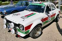 Ford Escort auf dem Oldtimer-Treffen an der Rennbahn in Krefeld, 8.5.16