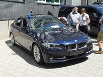 Polizei Frankfurt BMW 5er (Zivil) am 24.06.17 beim Tag der Offenen Tür des Polizeipräsidium Frankfurt zur 150 Jahr Feier
