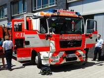 BF Frankfurt am Main MAN TGM HLF 20/16 am 24.06.17 beim Tag der Offenen Tür des Polizeipräsidium Frankfurt zur 150 Jahr Feier