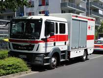 DRK MAN TGM GW am 24.06.17 beim Tag der Offenen Tür des Polizeipräsidium Frankfurt zur 150 Jahr Feier