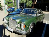 MB-280S(W108) mit Automatikgetriebe, wurde im Zeitraum von1965-72 hergestellt, und ist in Düsseldorf noch immer täglichen Einsatz; 170619