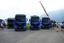 3 MAN am 24.6.17 am Trucker Festival in Interlaken.