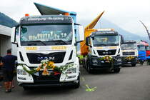 MAN von Trans Bieri Wiggen am 24.6.17 am Trucker Festival in Interlaken.