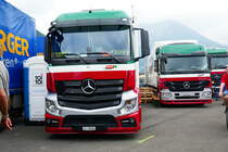 Imbach Logistik am 24.6.17 am Trucker Festival in Interlaken.