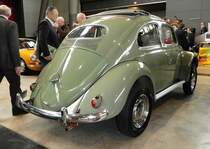 =VW Käfer, gesehen bei den Retro Classics 2017 in Stuttgart, März 2017