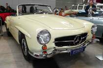=MB 190 SL, gesehen bei den Retro Classics 2017 in Stuttgart, März 2017