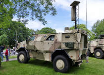 Geschützter Lautsprecherträger Dingo II A3 in Hürth - 10.06.2017