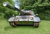 Leopard 1 A-5 - 830 PS - 105 mm Kanone, noch einmal aus alten Beständen für den Tag der Bundeswehr in Hürth reaktiviert - 10.06.2017