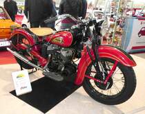 =Indian Scout, Bj. 1940, gesehen bei der Retro Classic in Stuttgart - März 2017