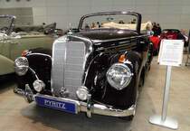 =MB 220 Cabrio B, suchte bei der Retro Classic in Stuttgart einen neuen Besitzer - März 2017