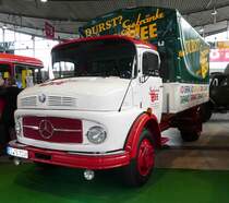 MB 710 mit Planenaufbau, gesehen bei der Retro Classic in Stuttgart - März 2017