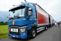 Renault von Planzer am 24.6.17 am Trucker Festival in Interlaken.