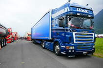 Scania von Arnet am 24.6.17 am Trucker Festival in Interlaken.