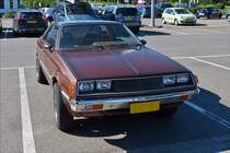 Mitsubischi Saporro GSR gesehen auf einem Parkplatz. Mai 2017