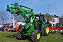 John Deere 6130 gesehen bei einer Landmaschinen Ausstellung.  März 2017 