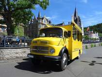 MB-911 unternimmt in Bernkastel-Kues Rundfahrten zur Burg Landshut; 170612