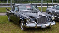 Studebaker Hawk, Bj 1961 war auch zum US Car Treffen in Stadtbredimus angereist.  03.07.2017